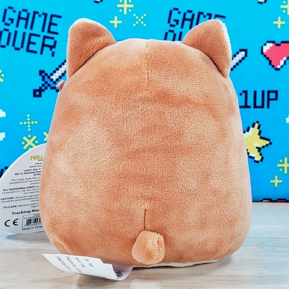 Squishmallow Reginald the Corgi 4.5" UltraSoft Stuffed Easter Plush Toy NWT - Picture 4 of 12